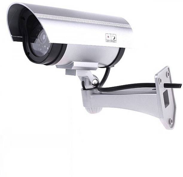 Flipco Dummy Bullet Camera - Realistic Looking Dummy IR Security CCTV Fake Bullet Camera Security Camera