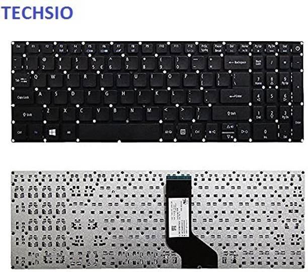 TechSio Aspire A315-33 A315-52 E5-522 E5-522G E5-523 E5-523G E5-532 Internal Laptop-size Laptop Keyboard Compatible with Desktop, Laptop, Mac