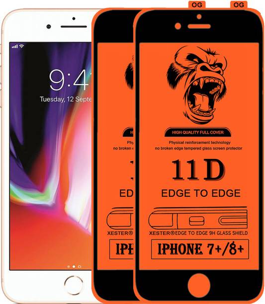 PEPHONE Edge To Edge Tempered Glass for Apple iPhone 8 Plus