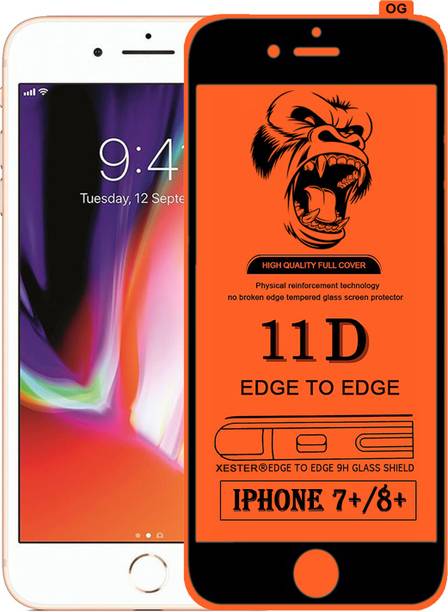 PEPHONE Edge To Edge Tempered Glass for Apple iPhone 8 Plus