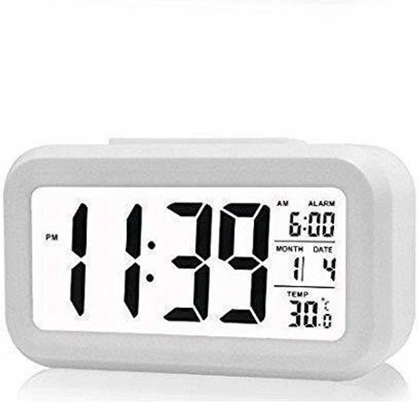 Purabelle Digital White Clock