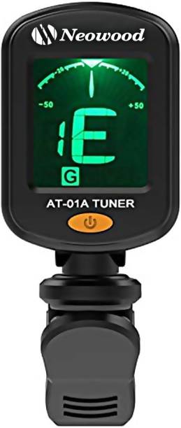 Neowood AT-01A-Guitar Tuner-Black Automatic Digital Tuner