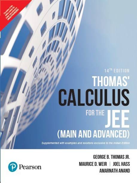 Thomas' Calculus for the JEE (Main & Advanced) | Fourteenth Edition| By Pearson