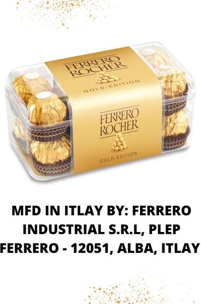 FERRERO ROCHER Ferns 'N' Petals Premium Milk Chocolate 16 Pieces (IMPORTED) Truffles