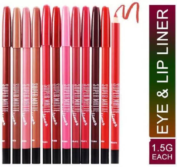Herrlich Dark Lip Pencils Liner Matte Waterproof Non-smudge Lipstick