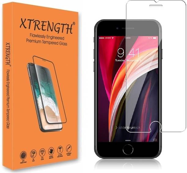XTRENGTH Tempered Glass Guard for Apple iPhone 8