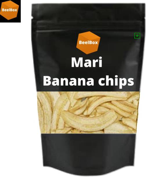 Beelbox Black Pepper Long Banana Chips | Best Snack | Black Pepper Long Banana Wafers Wafers