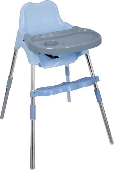 Esquire Bobo Baby Dining Chair with Footrest, Tray Table - Blue Colour