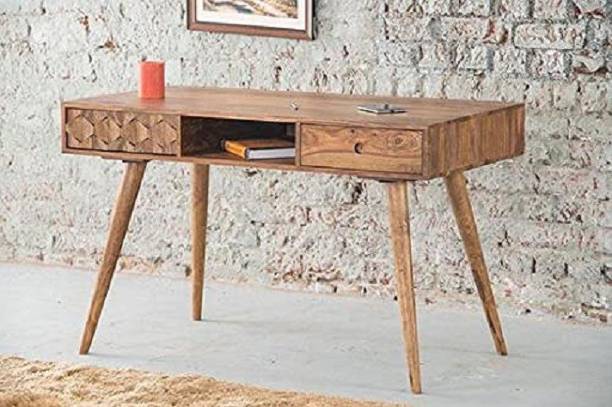 LADRECHA FURNITURE Solid Wood Study Table