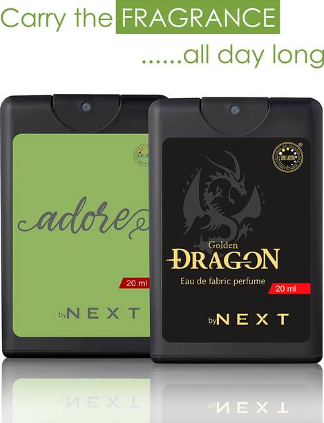 नेक्ट Pocket Perfume - Set of 2, Adore and Dragon Eau de Parfum  -  40 ml