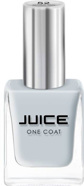 Juice One Coat Long Lasting Quick Dry Chip Resistant Nail Polish 11 ml Natural Grey Neutral - 052