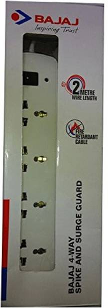 BAJAJ Bajaj 4-Way Spikeguard 4  Socket Extension Boards