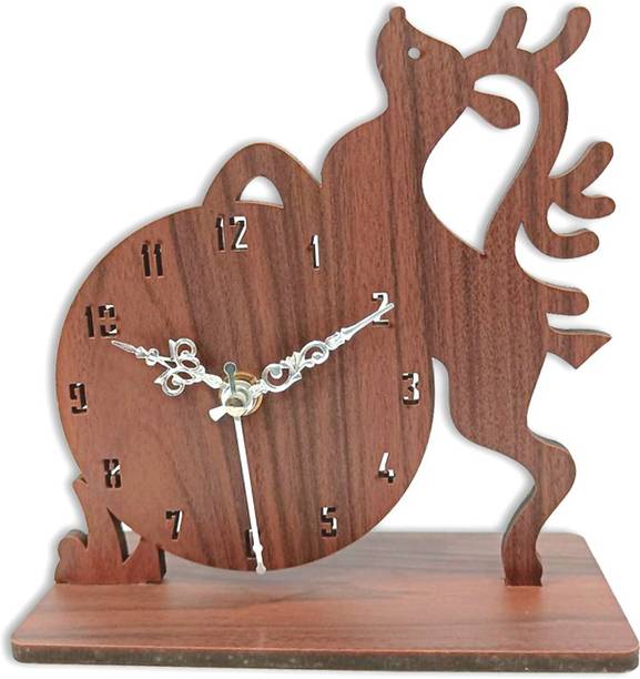 Flipkart SmartBuy Analog Brown Clock