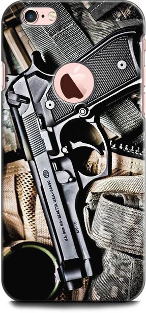 KEYCENT Back Cover for APPLE iPhone 6 Plus GUN, PISTOL, ARMY, REVOLVER, MILITARY, AMMO, M4A1, PUBG