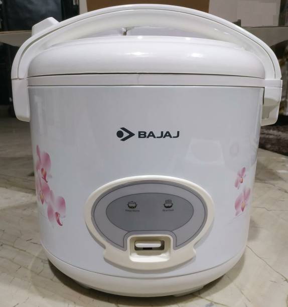 BAJAJ RCX28 DELUXE Electric Rice Cooker with Steaming Feature