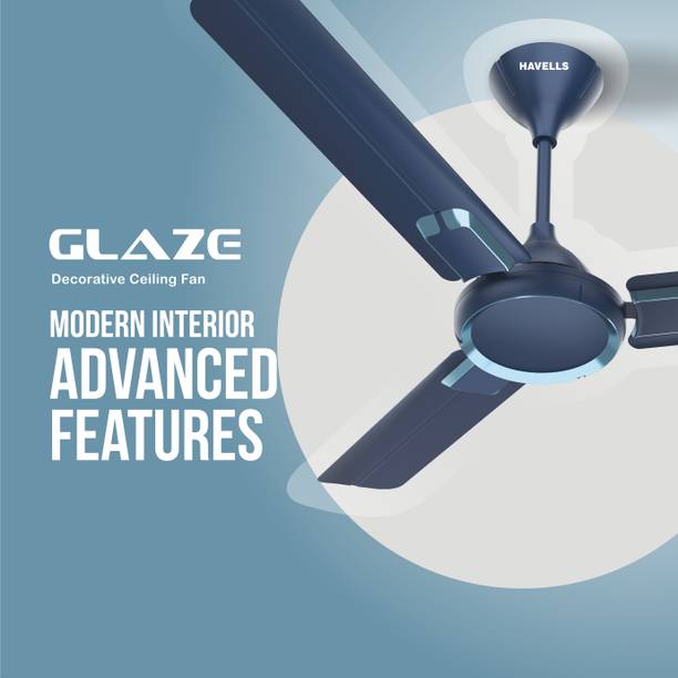 HAVELLS GLAZE 1200 mm 3 Blade Ceiling Fan
