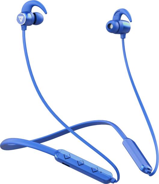 TECHFIRE Fire 145- 40 Hours Playtime with superior sound Neckband Headphone Bluetooth Headset