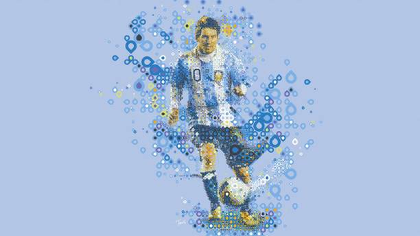 Lionel Messi Footballer Hd Matte Finish Poster Paper Print