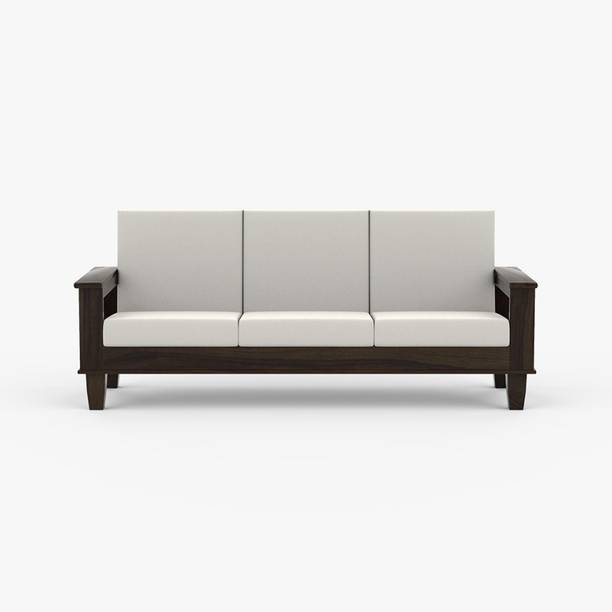 SMAART CRAAFTS Fabric 3 Seater  Sofa