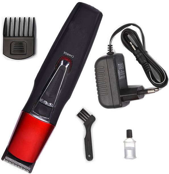 LKM New Cordless Rechargeable Hair Clipper Beard Trimmer Portable And Adjustable Trimmer 60 min  Runtime 1 Length Settings