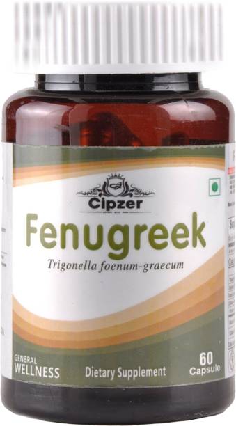 CIPZER Fenugreek Capsule helps to Producing Milk in Breastfeeding Mothers (Pack Of 1