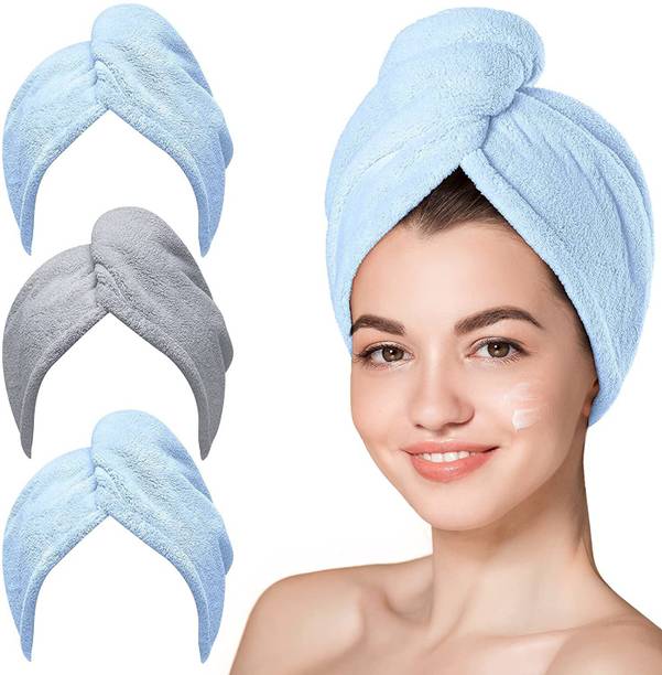 Sffizeex Microfiber 500 GSM Hair Towel Set