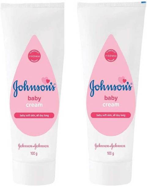 JOHNSON'S Baby cream 100gm Pack of 2 (100gx2)
