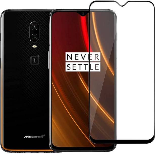 ELEF Edge To Edge Tempered Glass for OnePlus 6t 11D Gorilla Tempered Glass Full Screen Covrage 9H Hardness