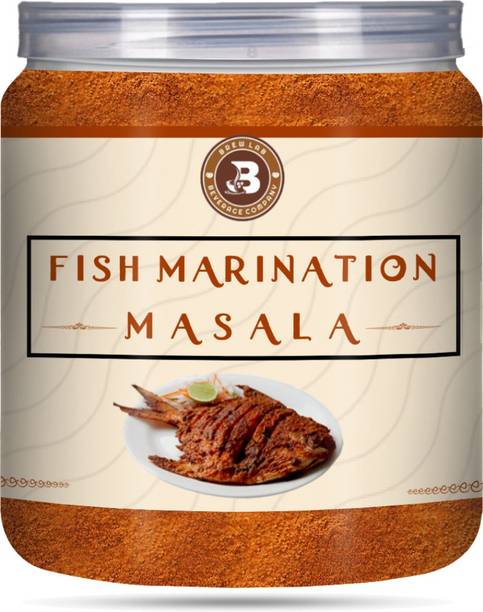 Brew Lab Fish Marination Masala | Barbeque, Tandoor, Grill | Extra Spicy