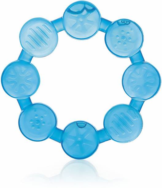 Beebaby Ring Water Filled Teether with Carry Case, Cooling Teether, BPA free 3M+ Teether