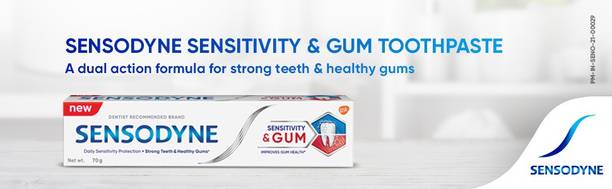 SENSODYNE Toothpaste Gum Care 70g , Sensitive Toothpaste For Daily Protection Toothpaste