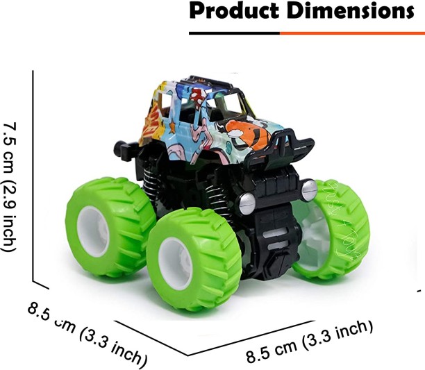 Maxi CAR TRUCK 4x4 Friction Toy Baby Kids' game various colours 