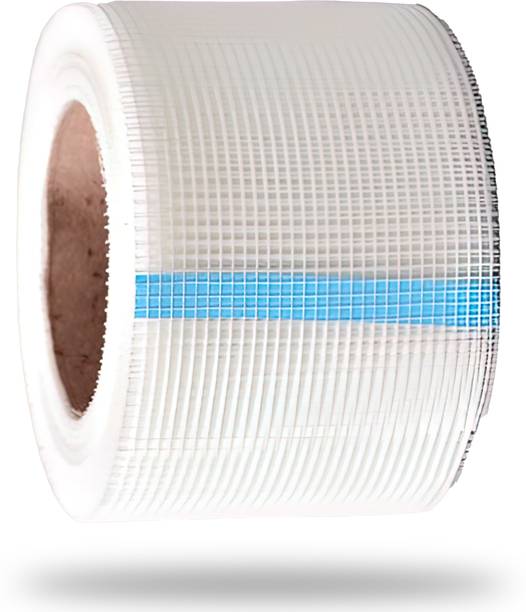 Buildingshop Fiber Mesh 145 Gsm (4 Inch X 50 Meter) For Waterproofing to Roof/Crack Patch Crack Filler