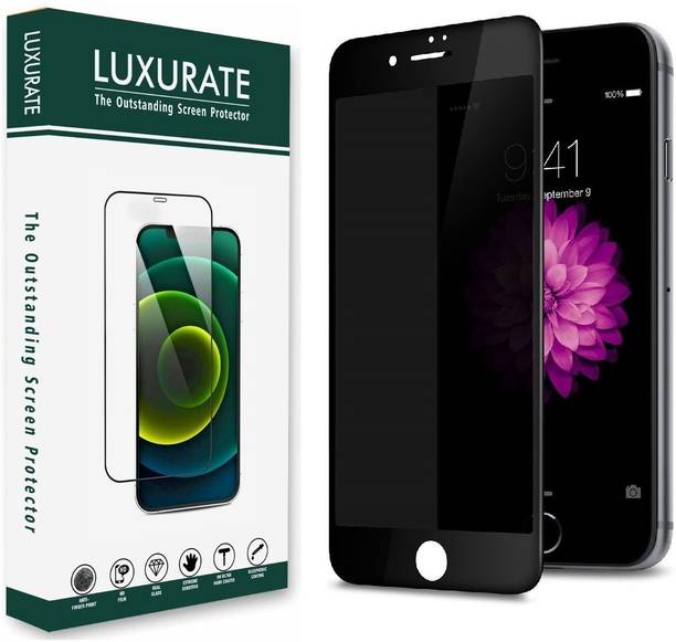 LUXURATE Tempered Glass Guard for Apple iPhone 7 Plus