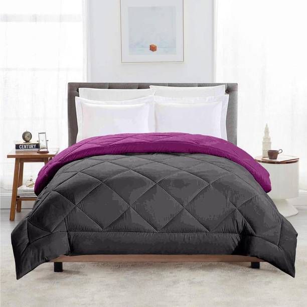 CHICERY Solid Double Comforter for  Heavy Winter