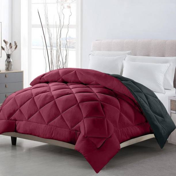 CHICERY Solid Single Comforter for  Mild Winter