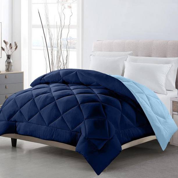 CHICERY Solid Double Comforter for  Mild Winter