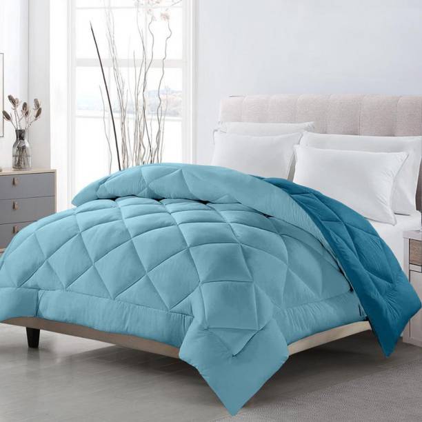 CHICERY Solid Single Comforter for  Mild Winter