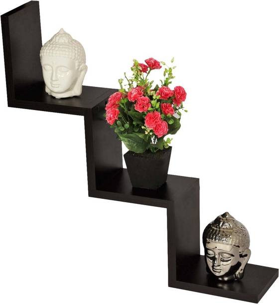 BLUEWUD Aaron Engineered Wood Open Book Shelf