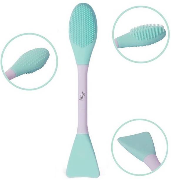 Faigy 3in1 Multipurpose Silicone Face Scrubber Exfoliating Brush Face Mask Applicator