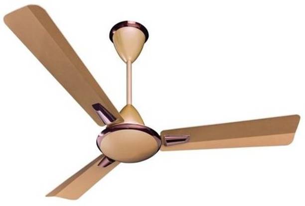 Crompton AURA 2 PRIME BIRKEN GOLD HIGH SPEED 380 RPM ANTI DUST WITH DURATECH TECHNOLOGY 5 YEARS WARRANTY LONG LASTING 1200 mm 3 Blade Ceiling Fan
