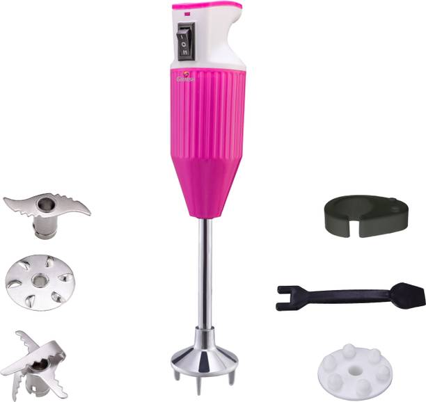 GRINISH 250 W Pink Hand Blender
