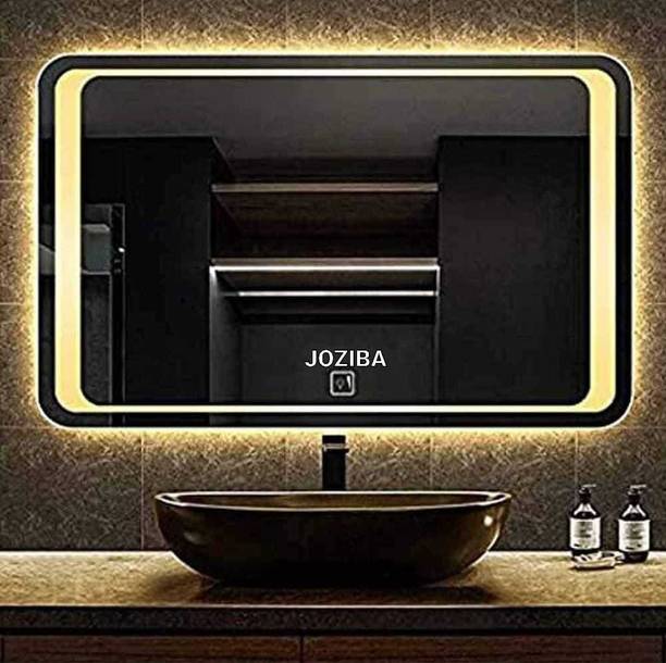 JOZIBA _03 24x18 Glass Led Triple Light wall Mirror Decorative Mirror