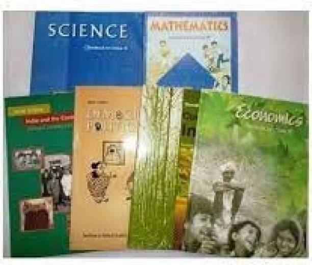 NCERT 6 BOOKS Set For CLASS 9 (HISTORY, CIVICS, GEOGRAPHY, ECONOMICS, SCIENCE AND MATHEMATICS)