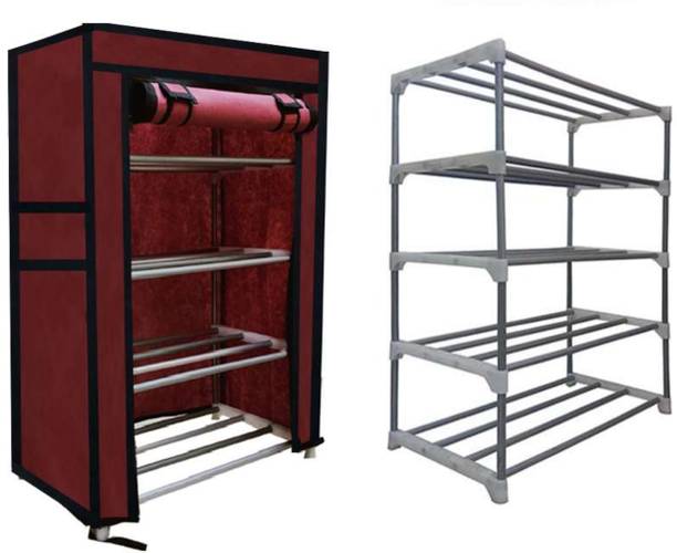 KOnline Best Quality Multi-Storage Rack Metal Shelf Metal Shoe Stand