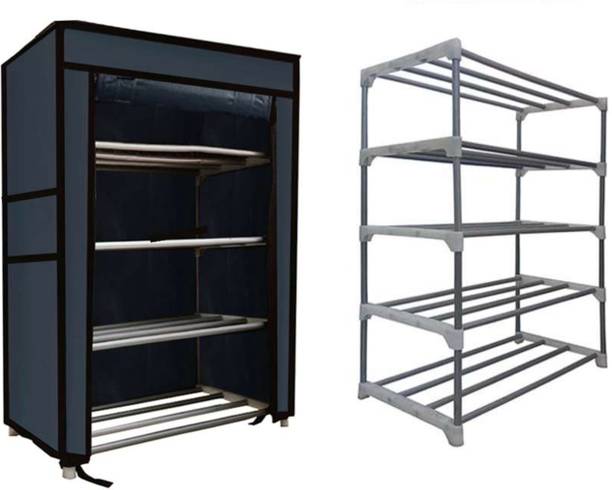 KOnline Best Quality Multi-Storage Rack Metal Shelf Metal Shoe Stand