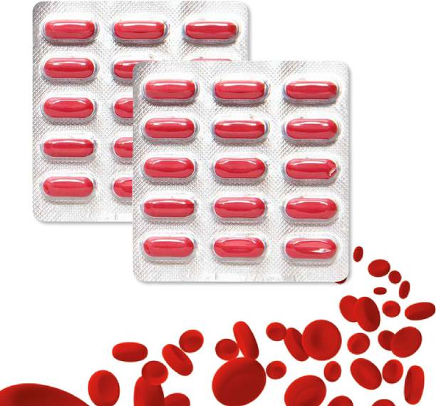 Mumfer Max |30 Tablets |Iron, Folic Acid Supplement, Vitamin C & Vitamin-B12- Pack of 2