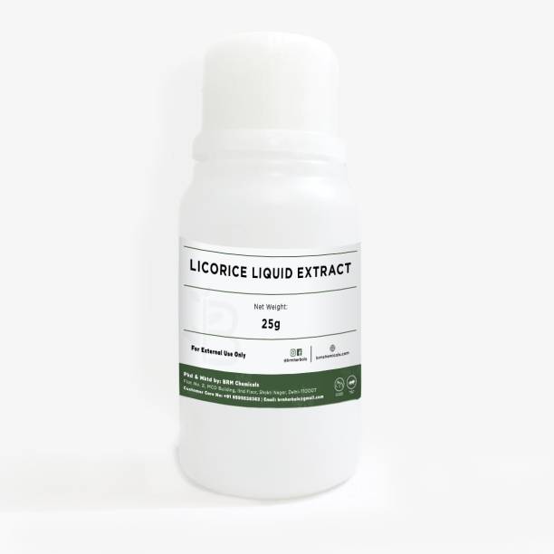 BRM Herbals Licorice Liquid Extract Water Soluble - 25g For Soap Making, Shampoo, Cosmetics