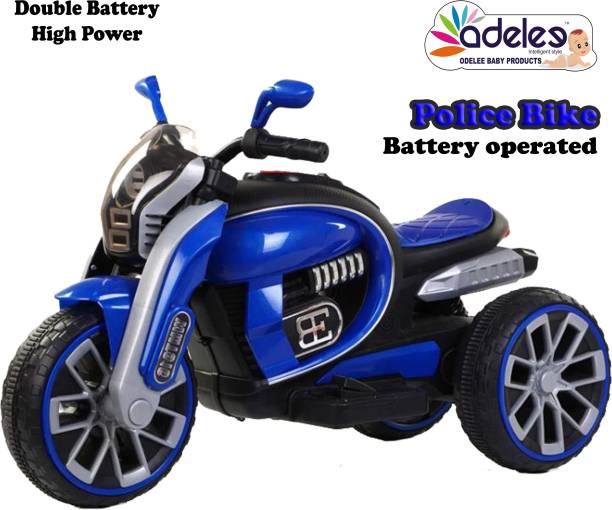 ODELEE Rechargeable Battery-Operated Ride-on Electric Bike Battery Operated Ride On