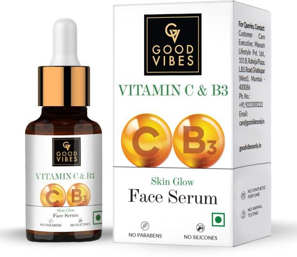 GOOD VIBES Vitamin C & B3 Skin Glow Face Serum (10 ml)